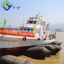 ship launching rubber airbag airbag parts passenger d=1.2m L=15m intensive airbag